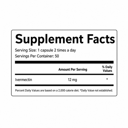 Verified Meds - Ivermectin 12MG
