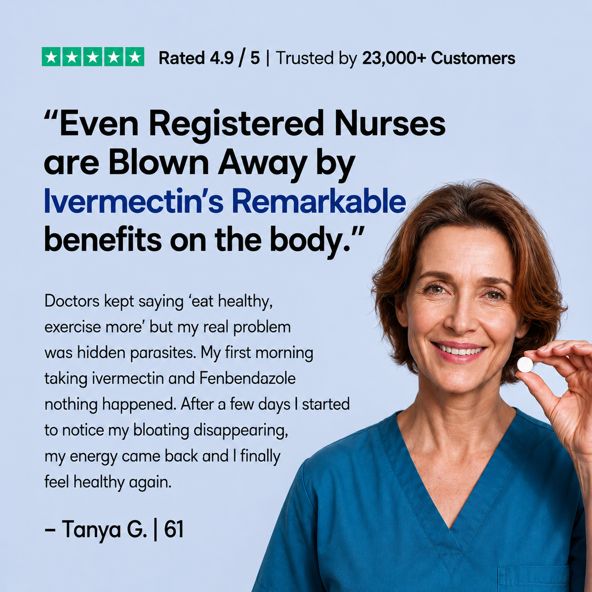 Ivermectin 12MG, 99% Purity