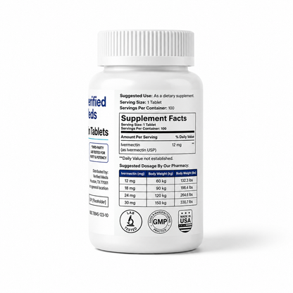 Verified Meds - Ivermectin 12MG