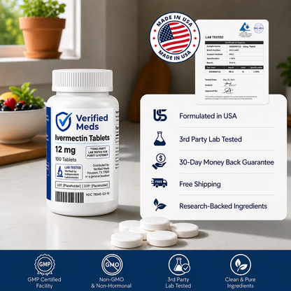 Verified Meds - Ivermectin 12MG