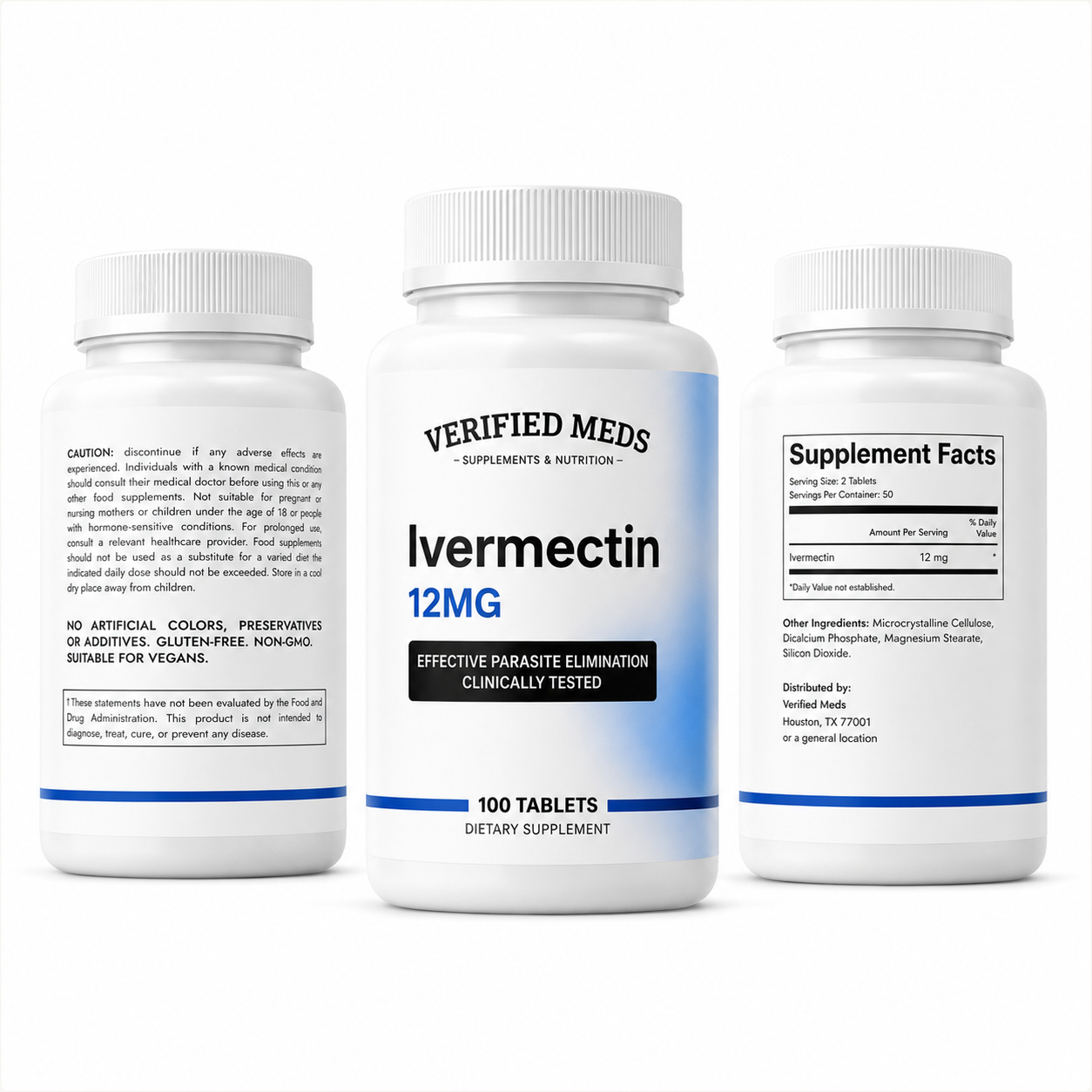 Verified Meds - Ivermectin 12MG