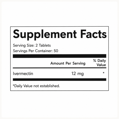 Verified Meds - Ivermectin 12MG