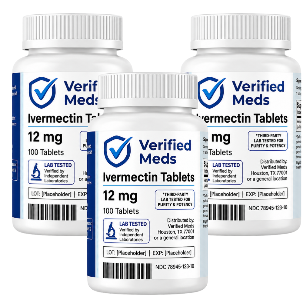 Verified Meds - Ivermectin 12MG