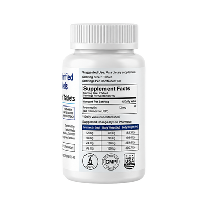 Verified Meds - Ivermectin 12MG