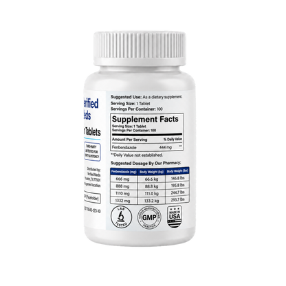 Verified Meds - Fenbendazole 444MG